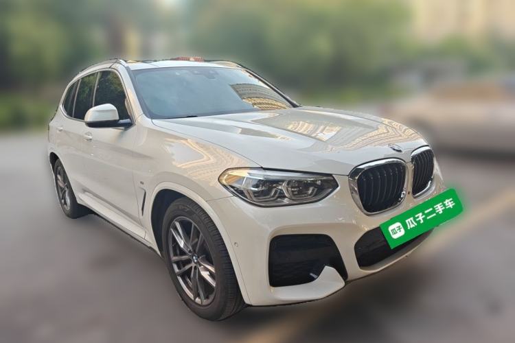 Used BMW X3 2021 xDrive28i M Sport Package Front Right 45 Deg