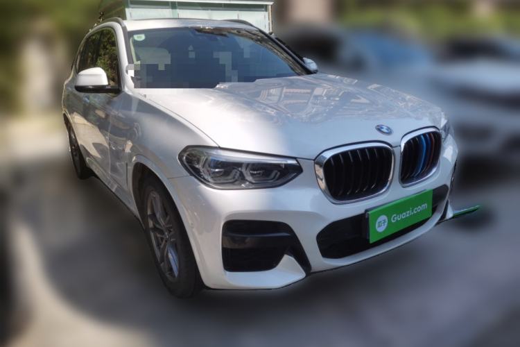Used BMW X3 2021 xDrive25i Luxury Package Front Right 45 Deg