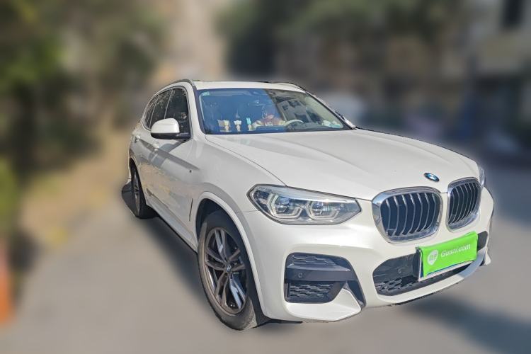 Used BMW X3 2021 xDrive25i M Sport Package Front Right 45 Deg