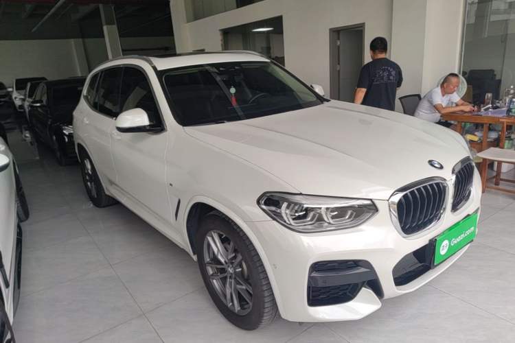 Used BMW X3 2021 xDrive28i M Sport Package Front Right 45 Deg