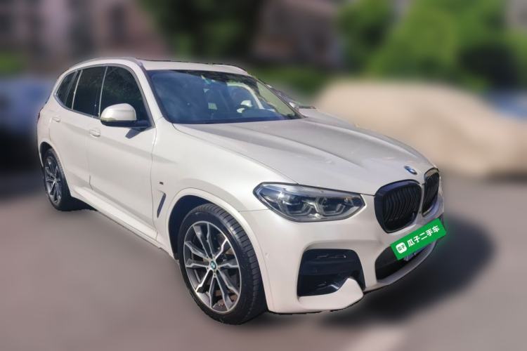 Used BMW X3 2021 xDrive30i Luxury Model with M Sport Package Front Right 45 Deg