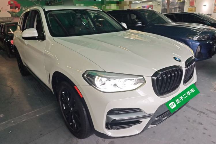 Used BMW X3 2021 xDrive25i Luxury Package Front Right 45 Deg