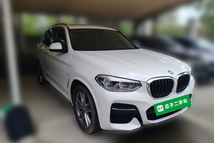 Used BMW X3 2021 xDrive28i M Sport Package Front Right 45 Deg