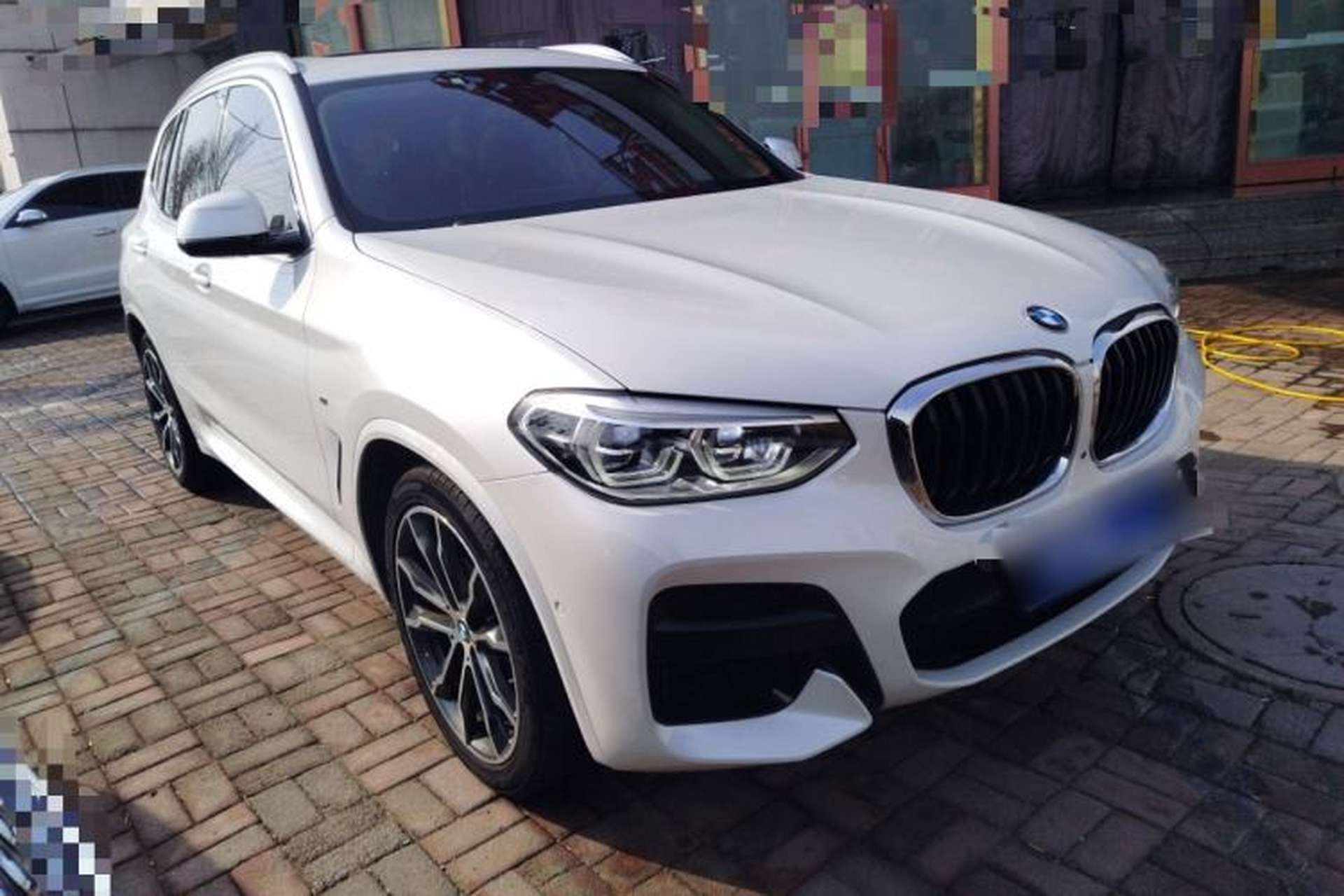 Used BMW X3 2021 xDrive30i Luxury Model with M Sport Package Front Right 45 Deg