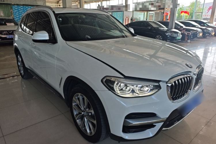Used BMW X3 2021 xDrive25i Luxury Package Front Right 45 Deg