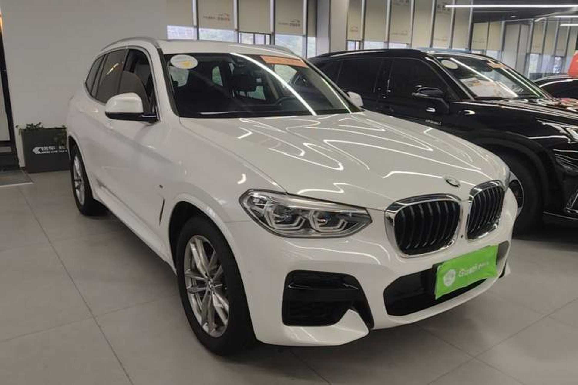 Used BMW X3 2021 xDrive25i M Sport Package Front Right 45 Deg