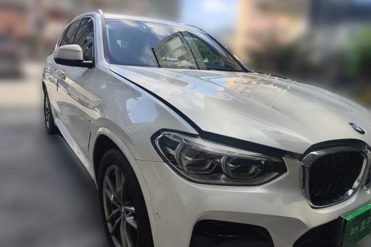 Used BMW X3 2021 xDrive25i M Sport Package Front Right 45 Deg