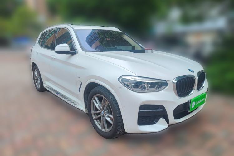 Used BMW X3 2021 xDrive28i M Sport Package Front Right 45 Deg