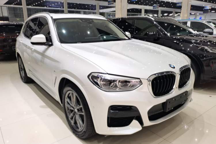 Used BMW X3 2021 xDrive28i M Sport Package Front Right 45 Deg