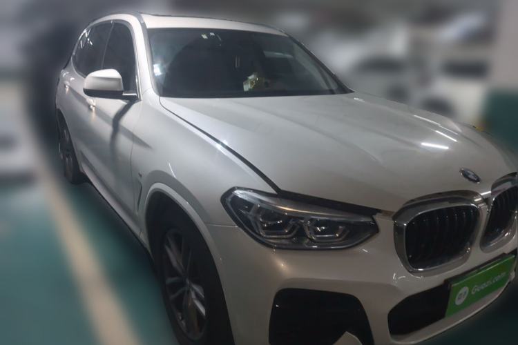 Used BMW X3 2021 Restyled xDrive25i M Sport Package Front Right 45 Deg