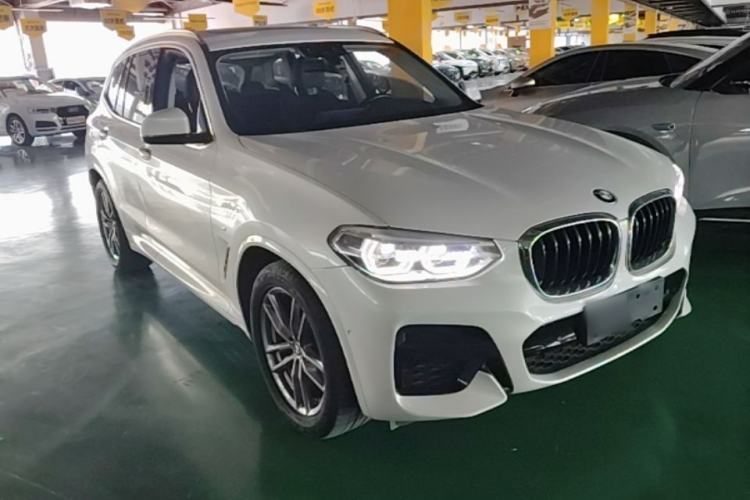 Used BMW X3 2021 xDrive28i M Sport Package Front Right 45 Deg
