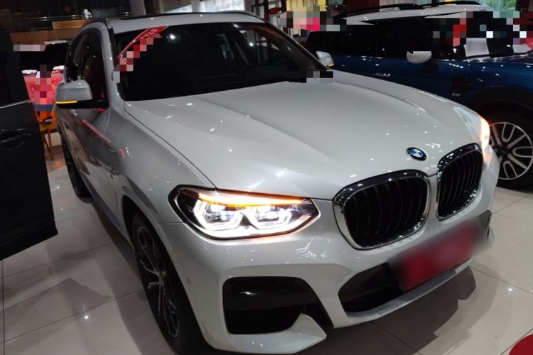Used BMW X3 2021 xDrive28i M Sport Package Front Right 45 Deg