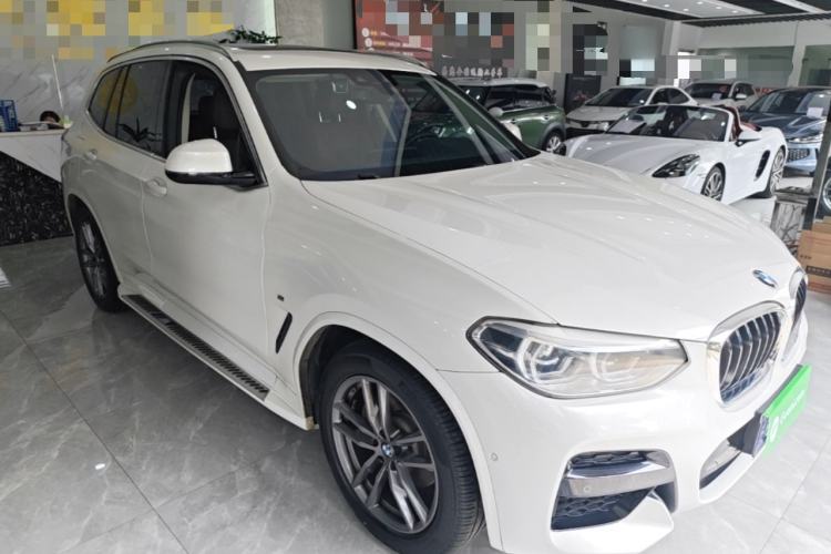 Used BMW X3 2021 xDrive28i M Sport Package Front Right 45 Deg
