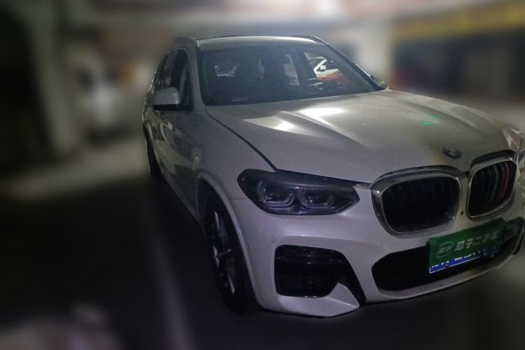 Used BMW X3 2021 xDrive28i M Sport Package Front Right 45 Deg