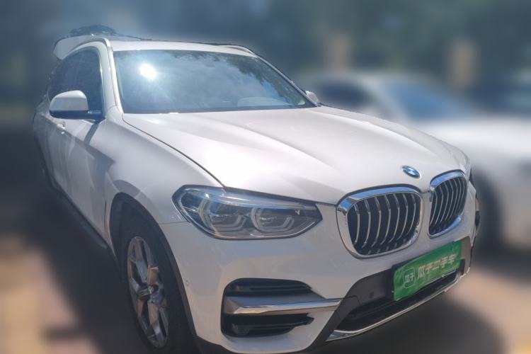 Used BMW X3 2021 Facelift xDrive28i Luxury Package Front Right 45 Deg