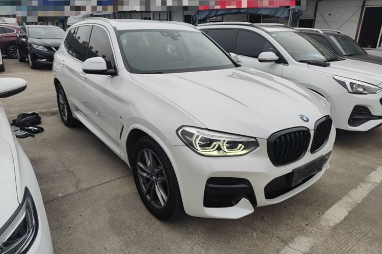 Used BMW X3 2021 xDrive28i M Sport Package Front Right 45 Deg