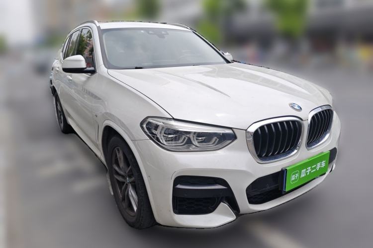 Used BMW X3 2021 xDrive28i M Sport Package Front Right 45 Deg