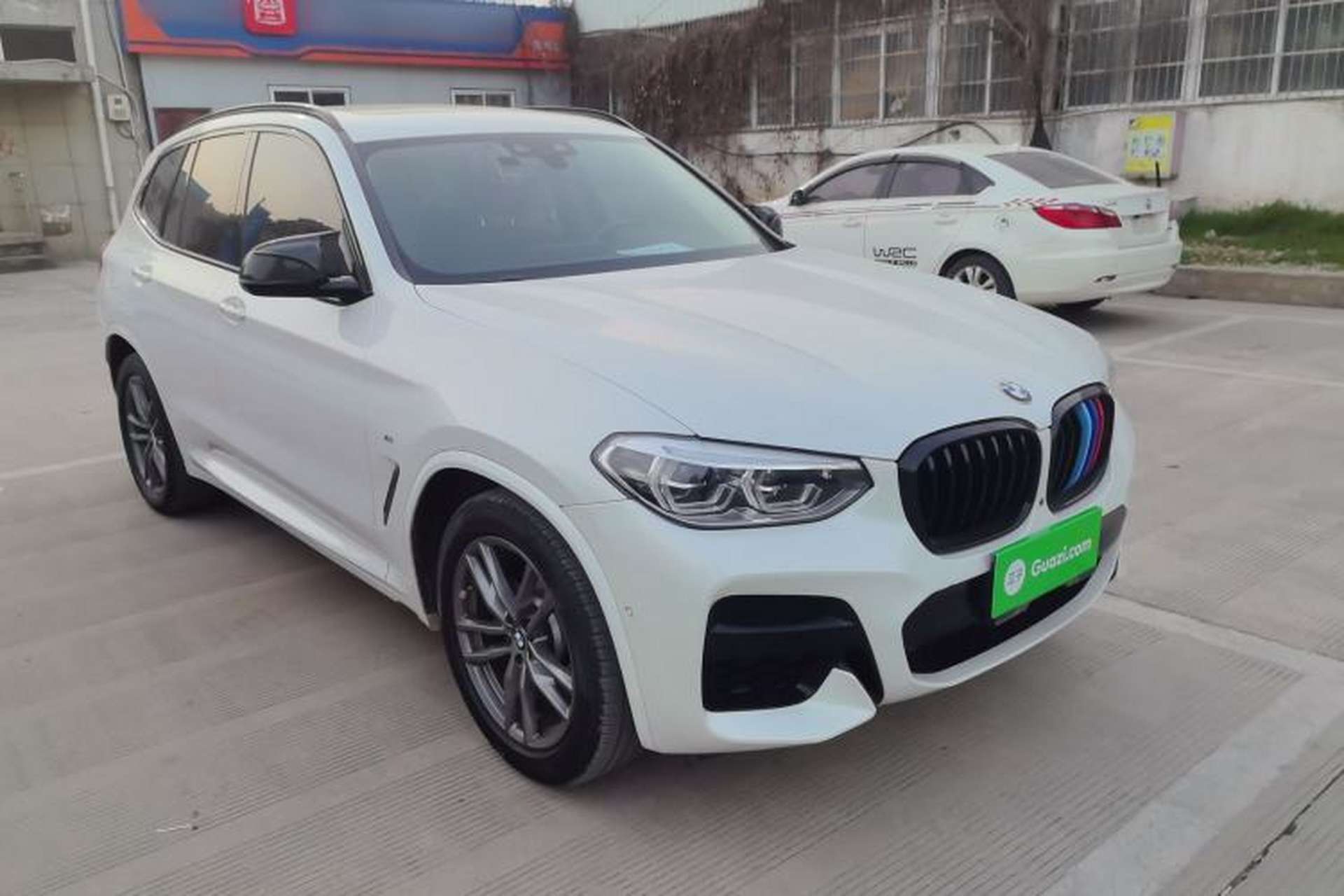 Used BMW X3 2021 xDrive25i M Sport Package Front Right 45 Deg
