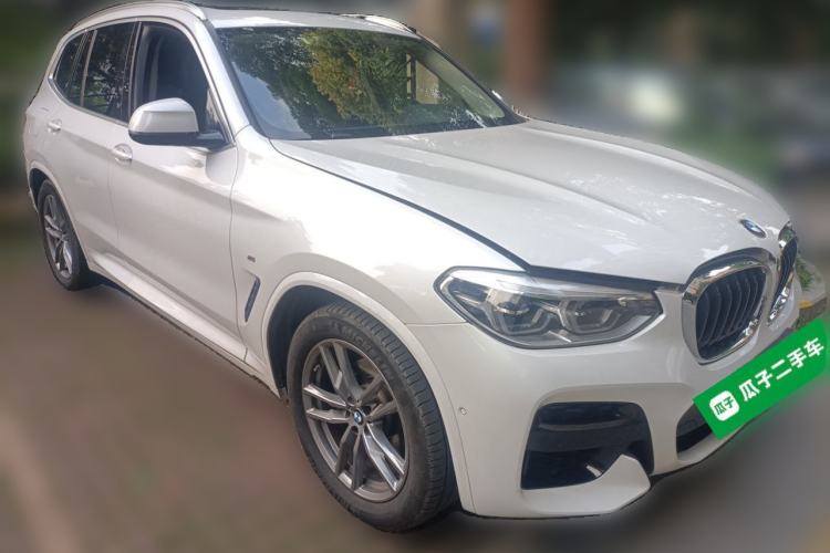 Used BMW X3 2021 xDrive28i M Sport Package Front Right 45 Deg