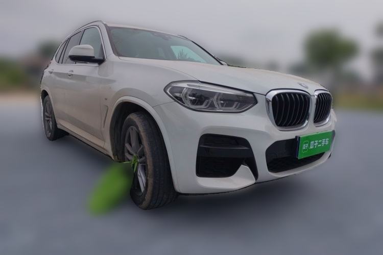 Used BMW X3 2021 xDrive25i M Sport Package Front Right 45 Deg
