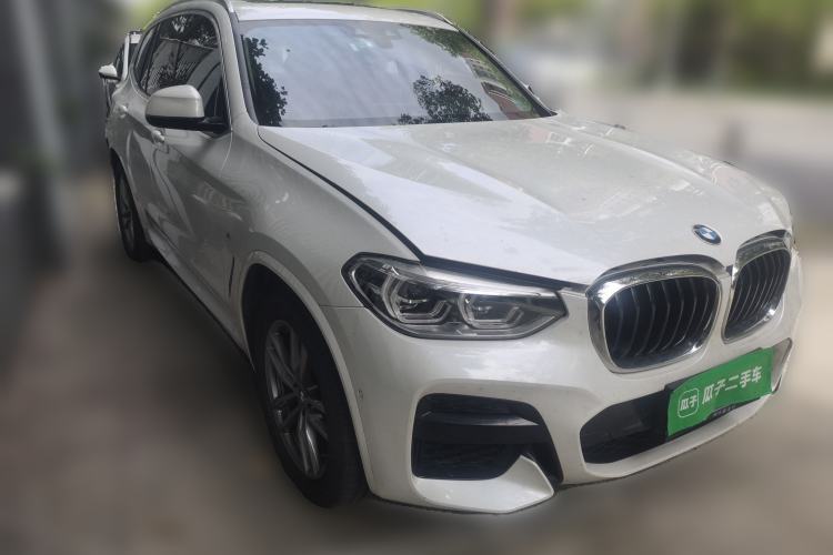 Used BMW X3 2021 xDrive28i M Sport Package Front Right 45 Deg