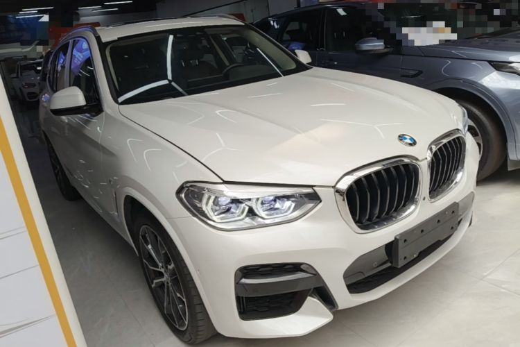Used BMW X3 2021 xDrive30i Luxury Model with M Sport Package Front Right 45 Deg