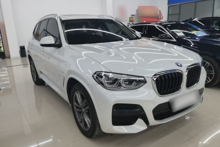 Used BMW X3 2021 xDrive25i M Sport Package Front Right 45 Deg