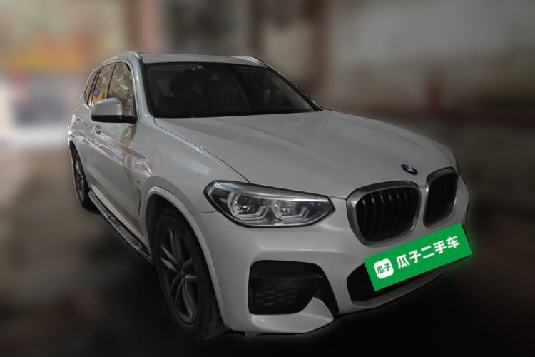 Used BMW X3 2021 Restyled xDrive25i M Sport Package Front Right 45 Deg