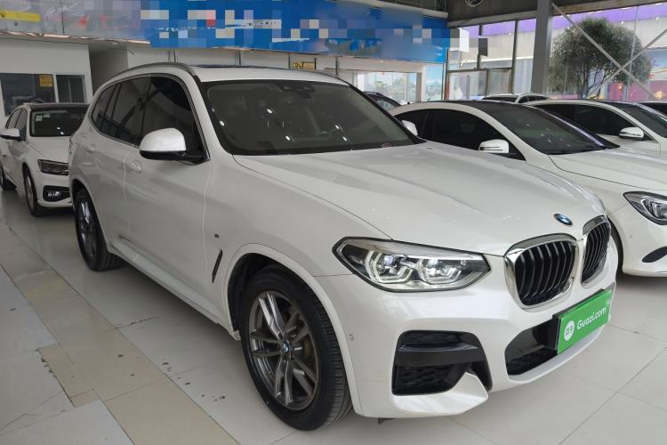 Used BMW X3 2021 xDrive28i M Sport Package Front Right 45 Deg