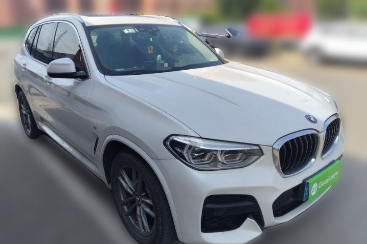 Used BMW X3 2021 Restyled xDrive25i M Sport Package Front Right 45 Deg