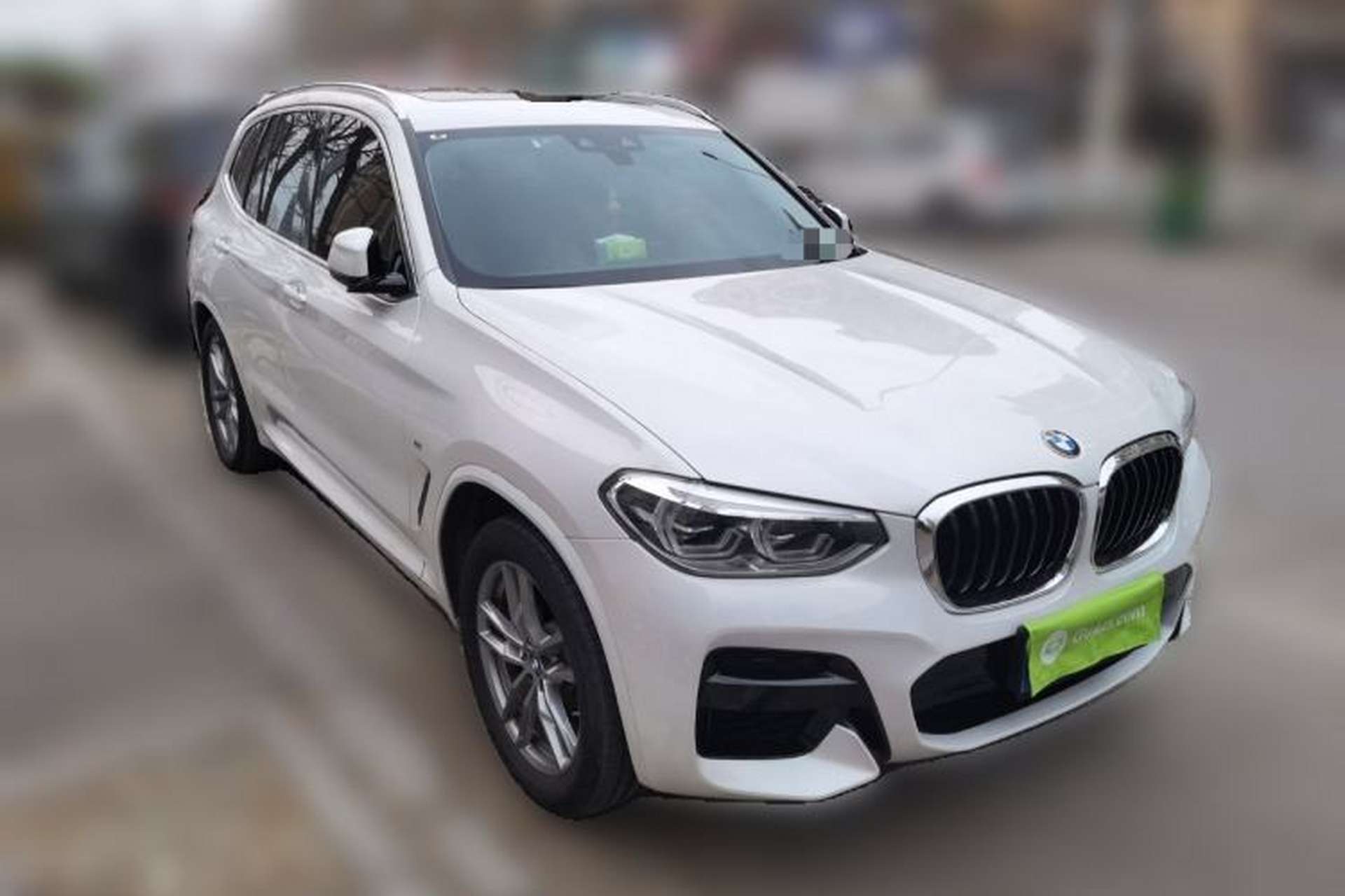 Used BMW X3 2021 Restyled xDrive25i M Sport Package Front Right 45 Deg