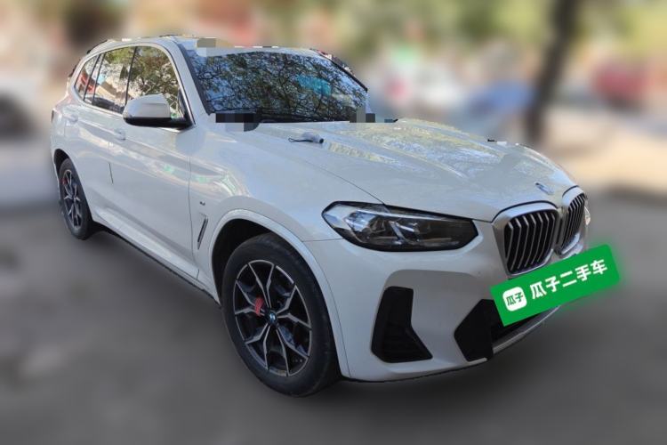 Used BMW X3 2021 Restyled xDrive25i M Sport Package Front Right 45 Deg