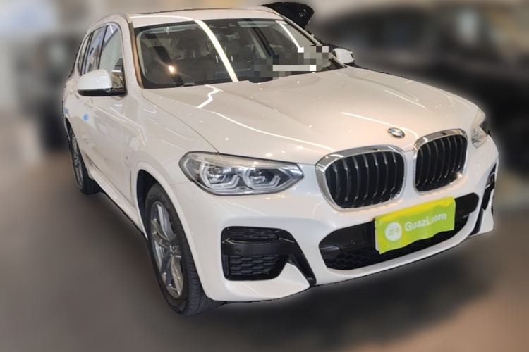 Used BMW X3 2021 xDrive28i M Sport Package Front Right 45 Deg