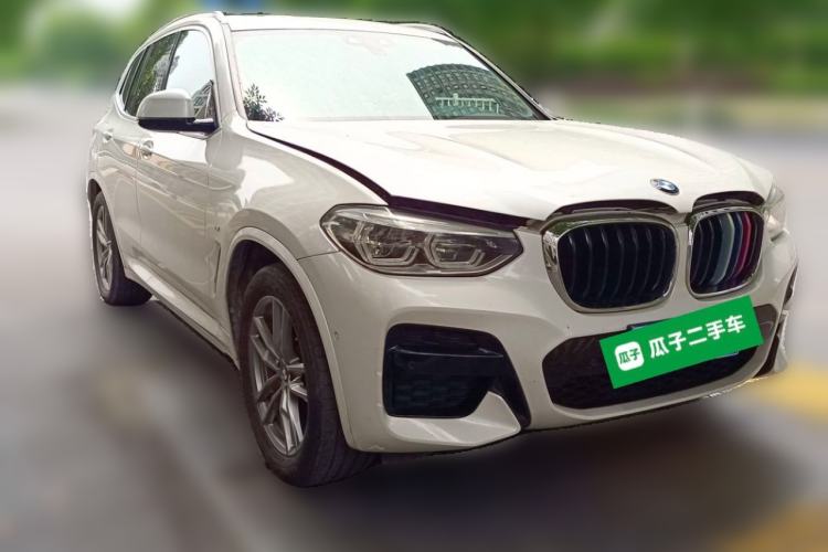 Used BMW X3 2021 xDrive28i M Sport Package Front Right 45 Deg