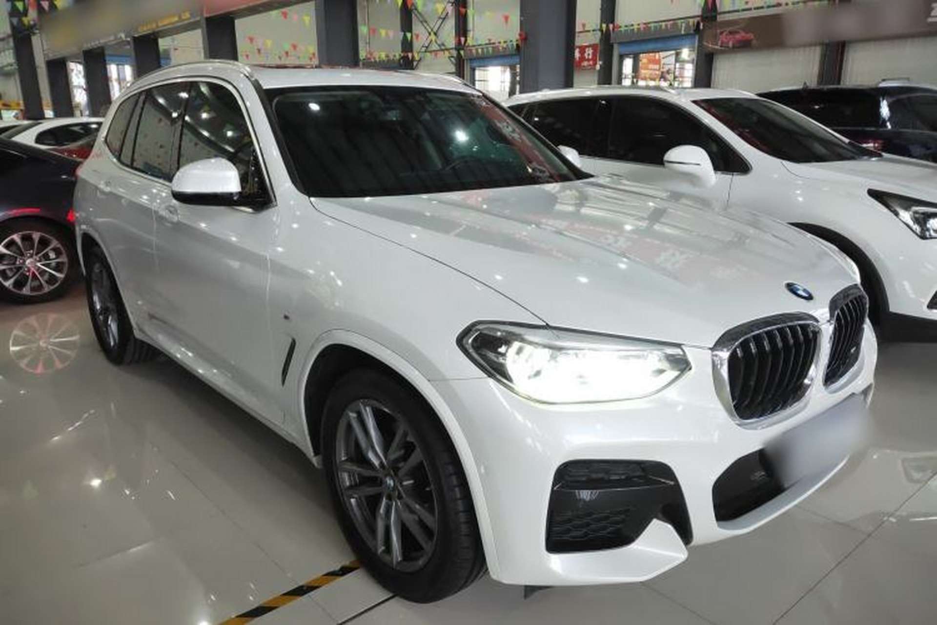 Used BMW X3 2021 Facelift xDrive28i M Sport Package Front Right 45 Deg