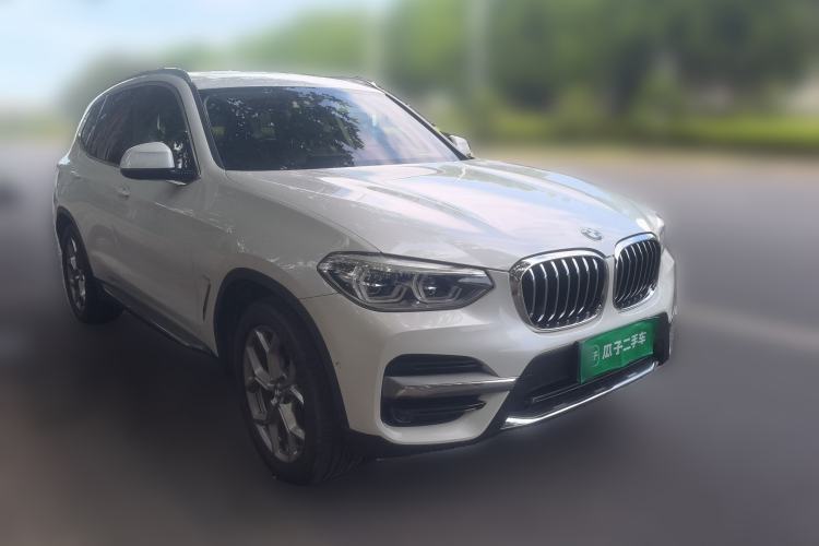Used BMW X3 2021 xDrive28i Luxury Package Front Right 45 Deg