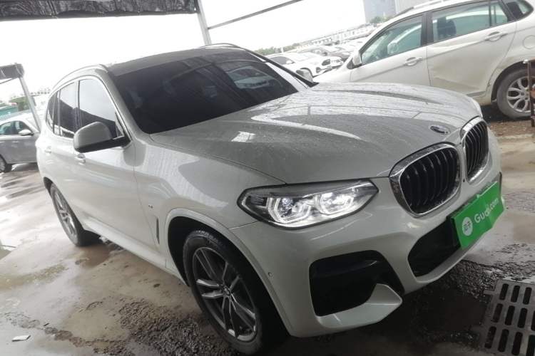 Used BMW X3 2021 xDrive28i M Sport Package Front Right 45 Deg