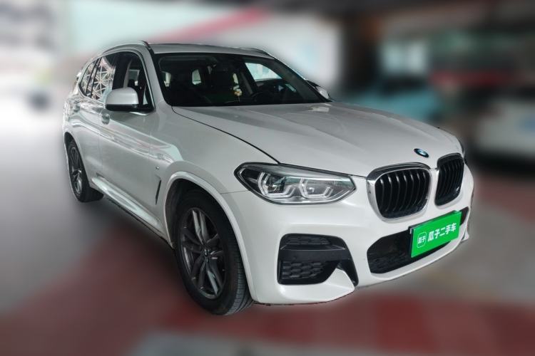 Used BMW X3 2021 xDrive25i M Sport Package Front Right 45 Deg