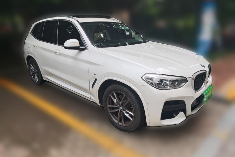 Used BMW X3 2021 xDrive28i M Sport Package Front Right 45 Deg