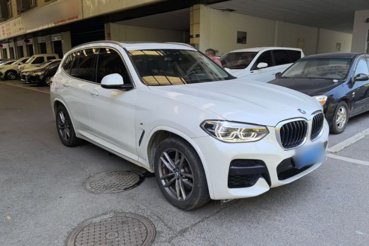Used BMW X3 2021 Restyled xDrive25i M Sport Package Front Right 45 Deg