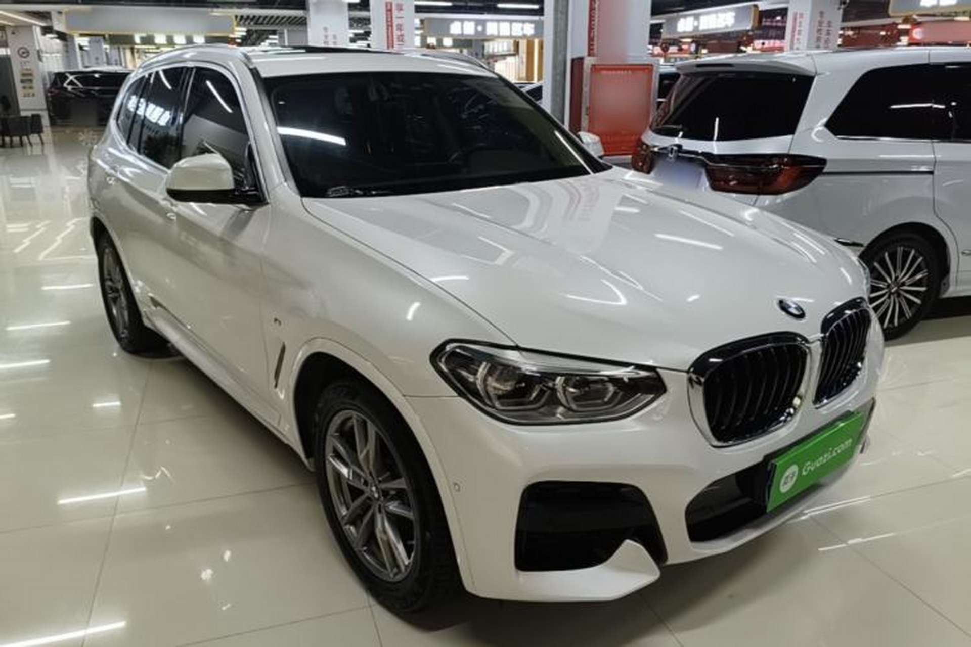 Used BMW X3 2021 xDrive28i M Sport Package Front Right 45 Deg