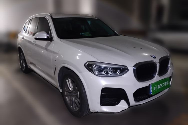Used BMW X3 2021 xDrive28i M Sport Package Front Right 45 Deg