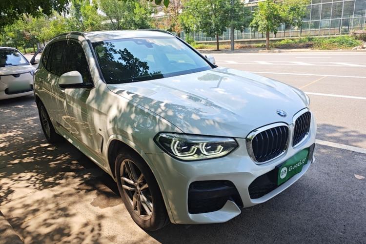 Used BMW X3 2021 Restyled xDrive25i M Sport Package Front Right 45 Deg