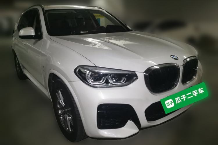 Used BMW X3 2021 xDrive25i M Sport Package Front Right 45 Deg