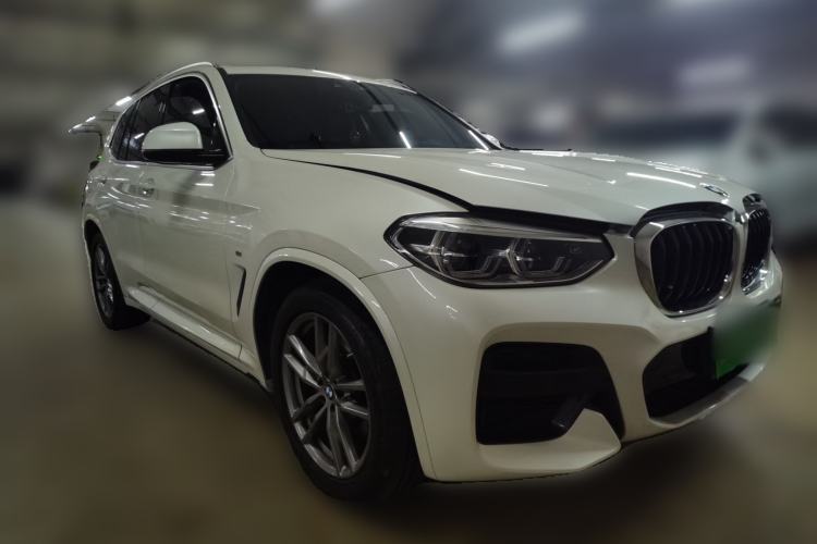 Used BMW X3 2021 xDrive25i M Sport Package Front Right 45 Deg