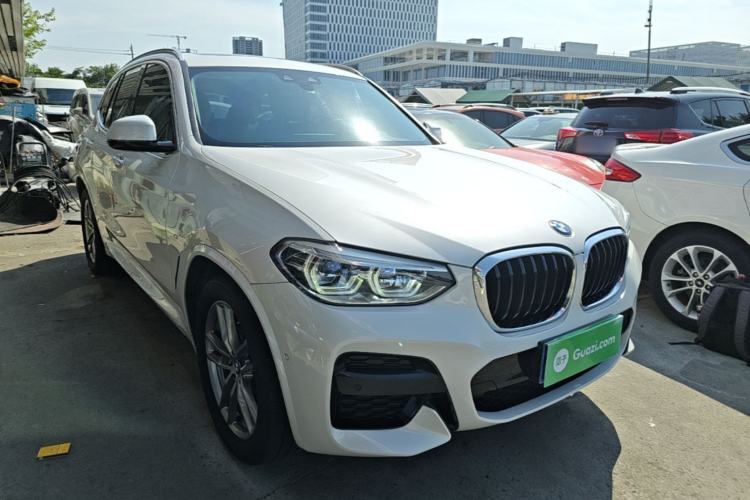 Used BMW X3 2021 xDrive28i M Sport Package Front Right 45 Deg
