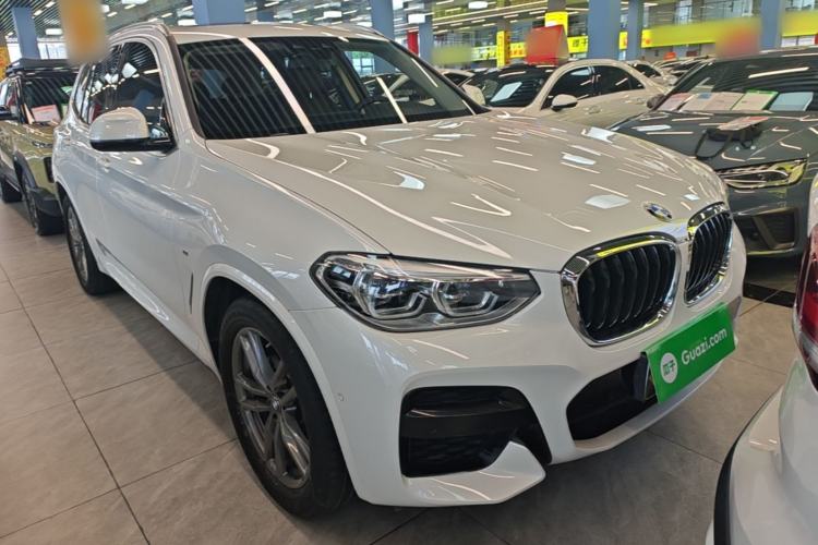 Used BMW X3 2021 xDrive28i M Sport Package Front Right 45 Deg