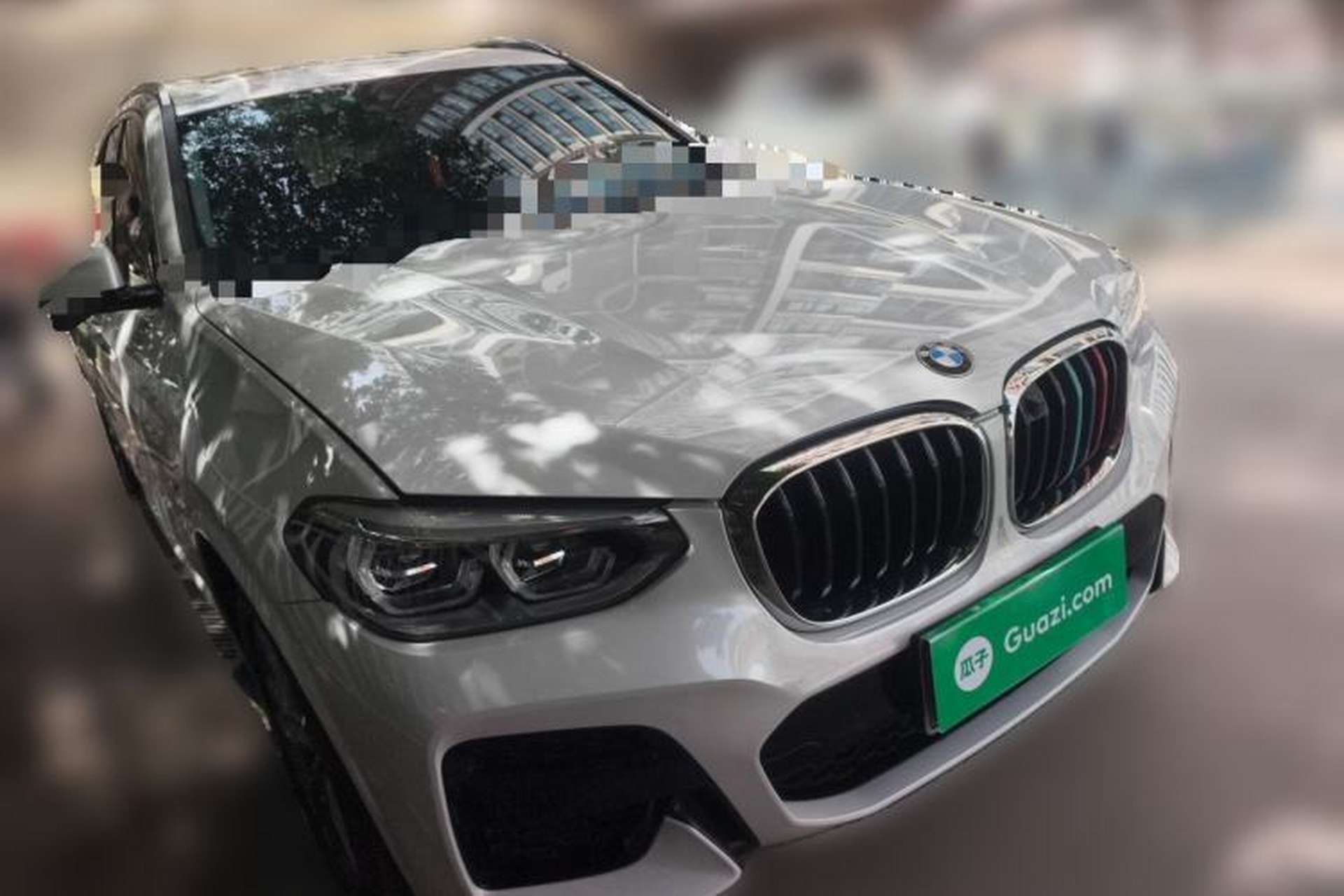 Used BMW X3 2021 xDrive25i M Sport Package Front Right 45 Deg