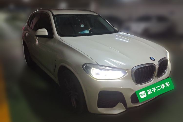 Used BMW X3 2021 xDrive28i M Sport Package Front Right 45 Deg