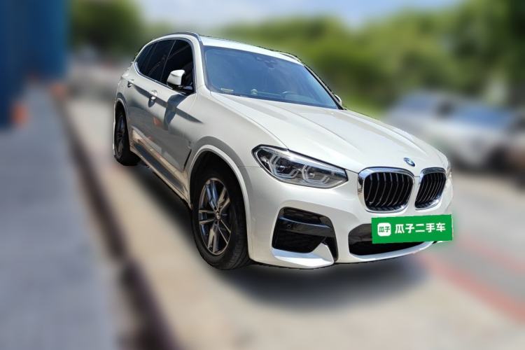 Used BMW X3 2021 xDrive25i M Sport Package Front Right 45 Deg